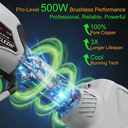 Electric Pruning Shears 1Inch Cutting Diameter, 16.8V Professional Cordless Battery Powered Tree Branch Pruner with 2000Mah Batteries for Branch, Fruit Plucking and Tree Trimming