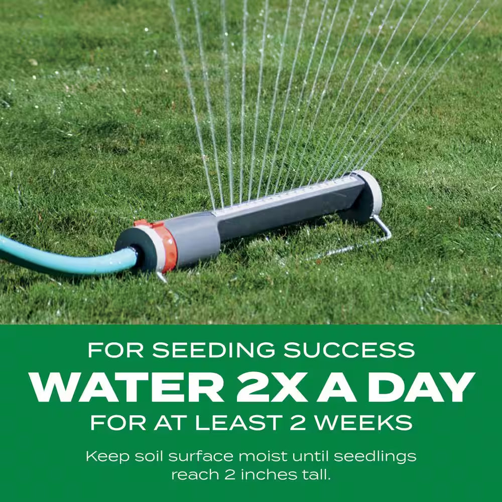 Turf Builder Thick'R Lawn Sun and Shade 12 Lbs. Grass Seed, Fertilizer and Soil Improver to Thicken Thin Grass