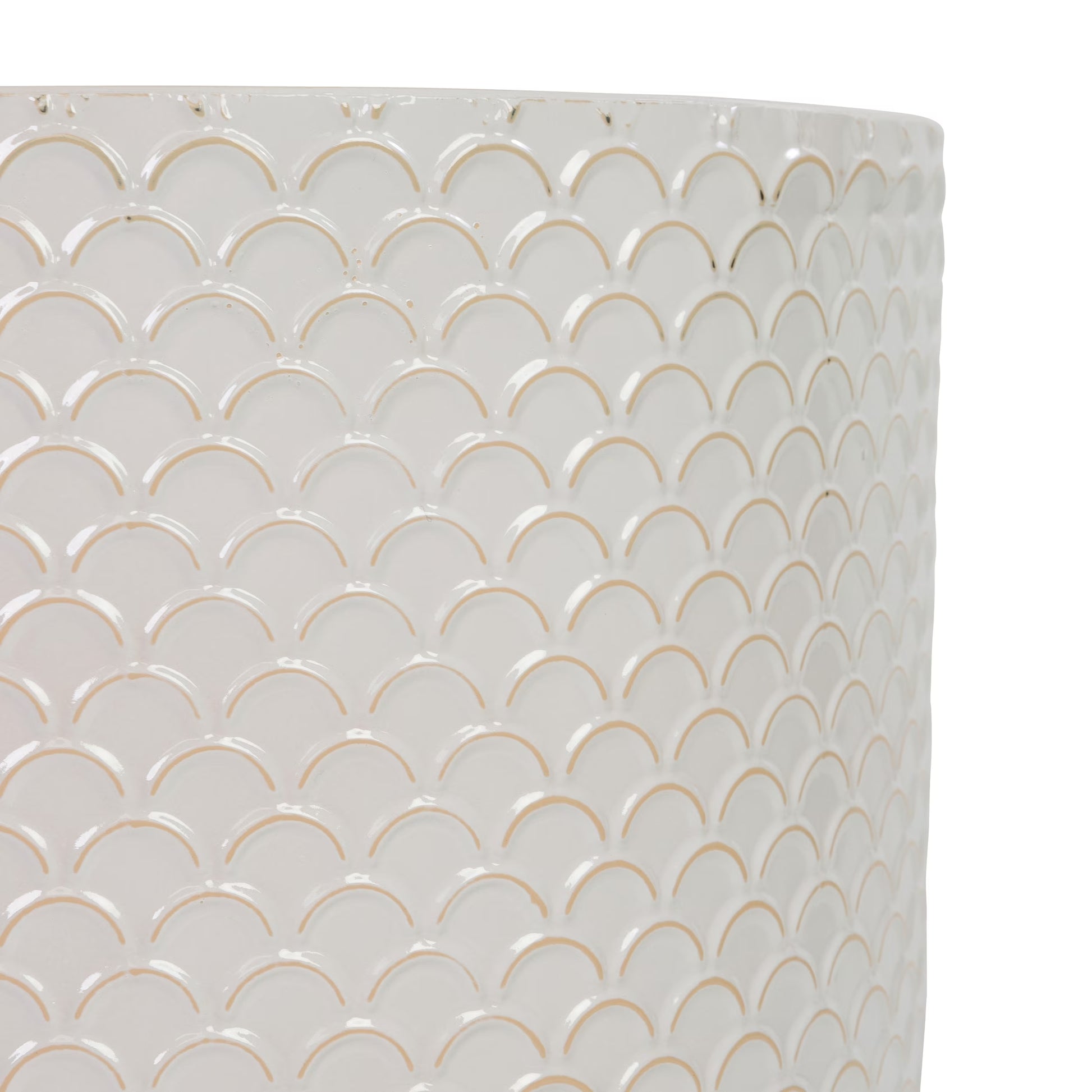 Metal Avery Modern Planters (Set of 3)