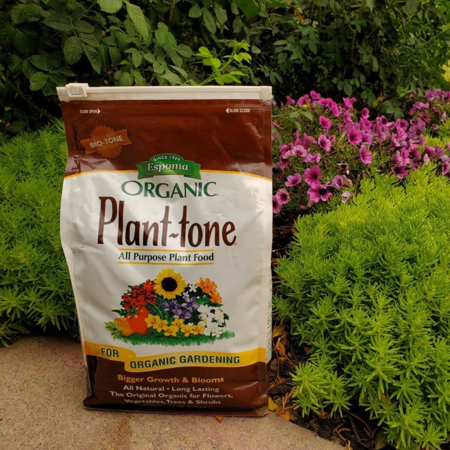 Espoma Organic Plant-Tone 5-3-3 All-Purpose Garden Plant Food, 36Lbs