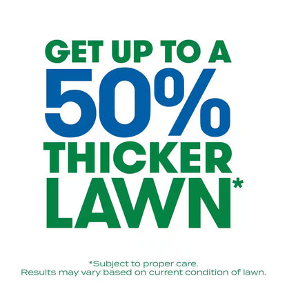 Turf Builder Thick'R Lawn Sun and Shade 12 Lbs. Grass Seed, Fertilizer and Soil Improver to Thicken Thin Grass