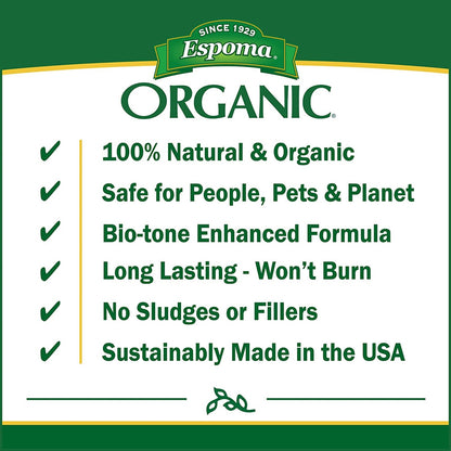 Espoma Organic Plant-Tone 5-3-3 All-Purpose Garden Plant Food, 36Lbs