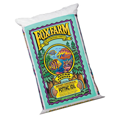 FX14053 Ocean Forest Organic Garden Potting Soil Mix 12 Quarts (6 Pack)