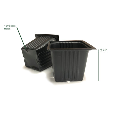 Reusable 18 Pot Seed Starting Plastic Tray
