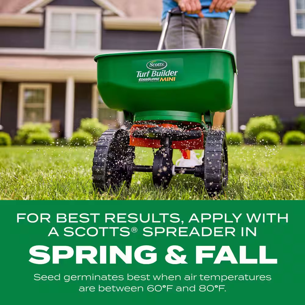 Turf Builder Thick'R Lawn Sun and Shade 12 Lbs. Grass Seed, Fertilizer and Soil Improver to Thicken Thin Grass
