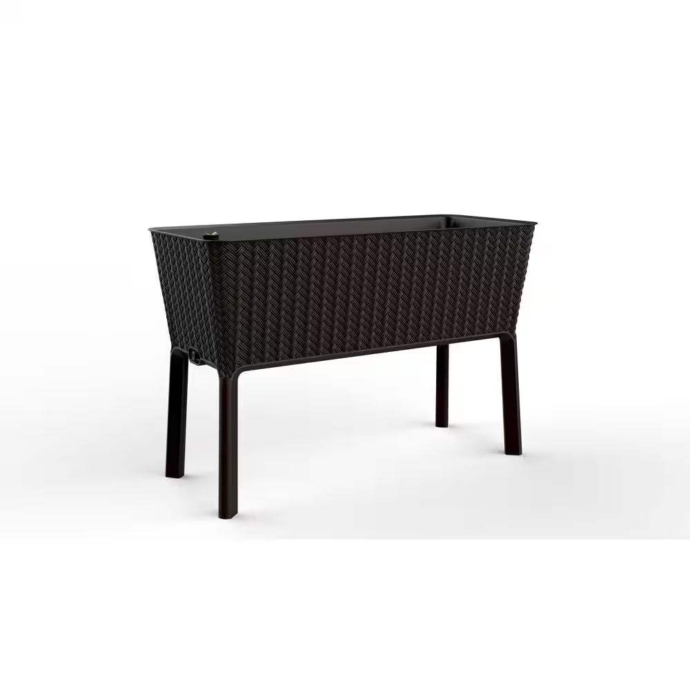 Splendor 29.8 In. H X 44.9 In. W Anthracite Raised Garden Bed